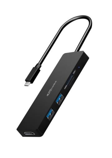 Portronics POR-174 Mport 5C1 5-in-1 Type-C HUB